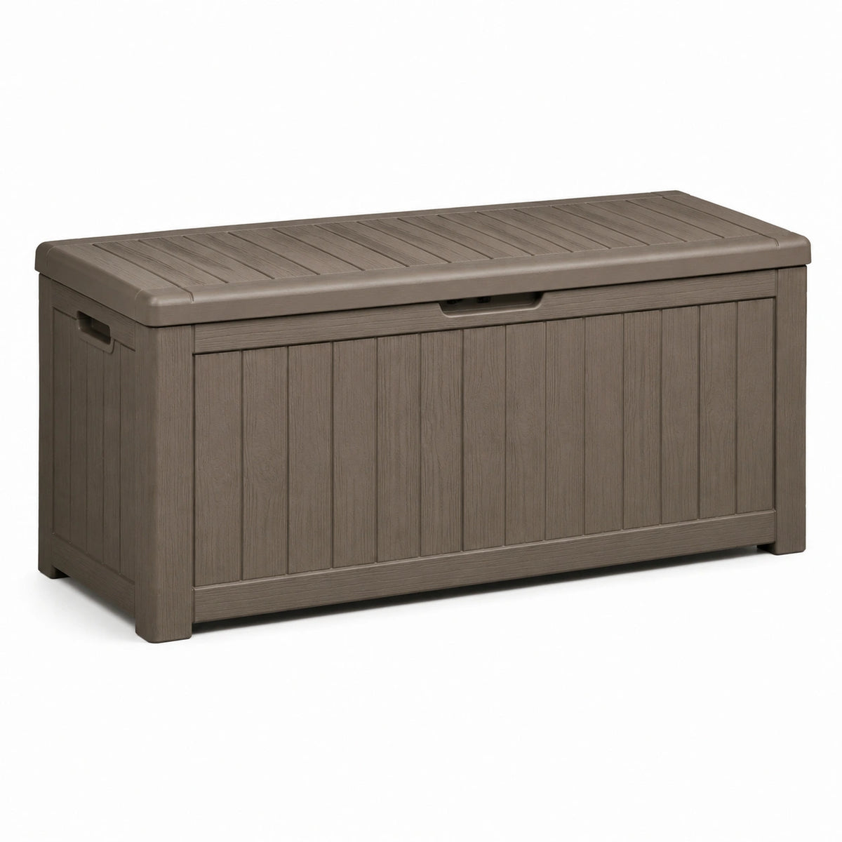 Coffre de rangement en plastique bronze 120x45x60cm