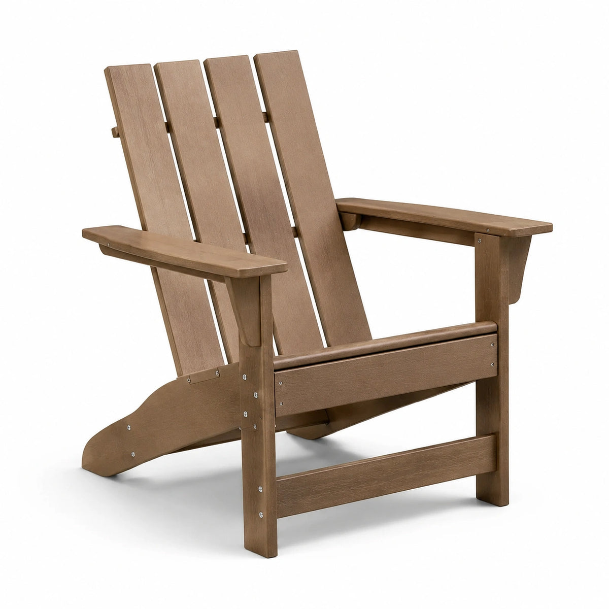 Fauteuil Adirondack en bois d'acacia marron