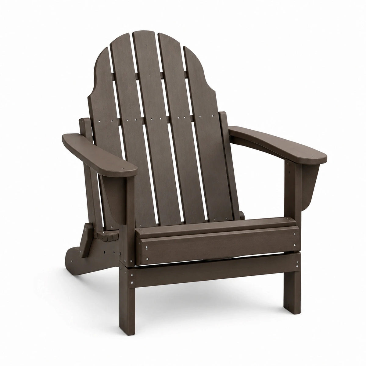 Fauteuil Adirondack en Bois Composite Brun
