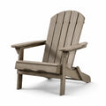 Chaise Adirondack en bois composite gris